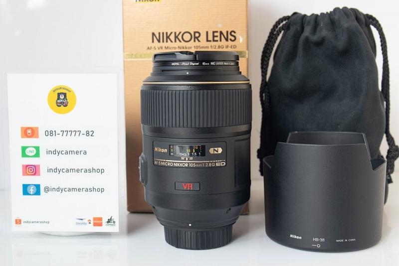 Nikon AF-S Micro NIKKOR 105mm f/2.8G IF-ED VR สภาพสวย